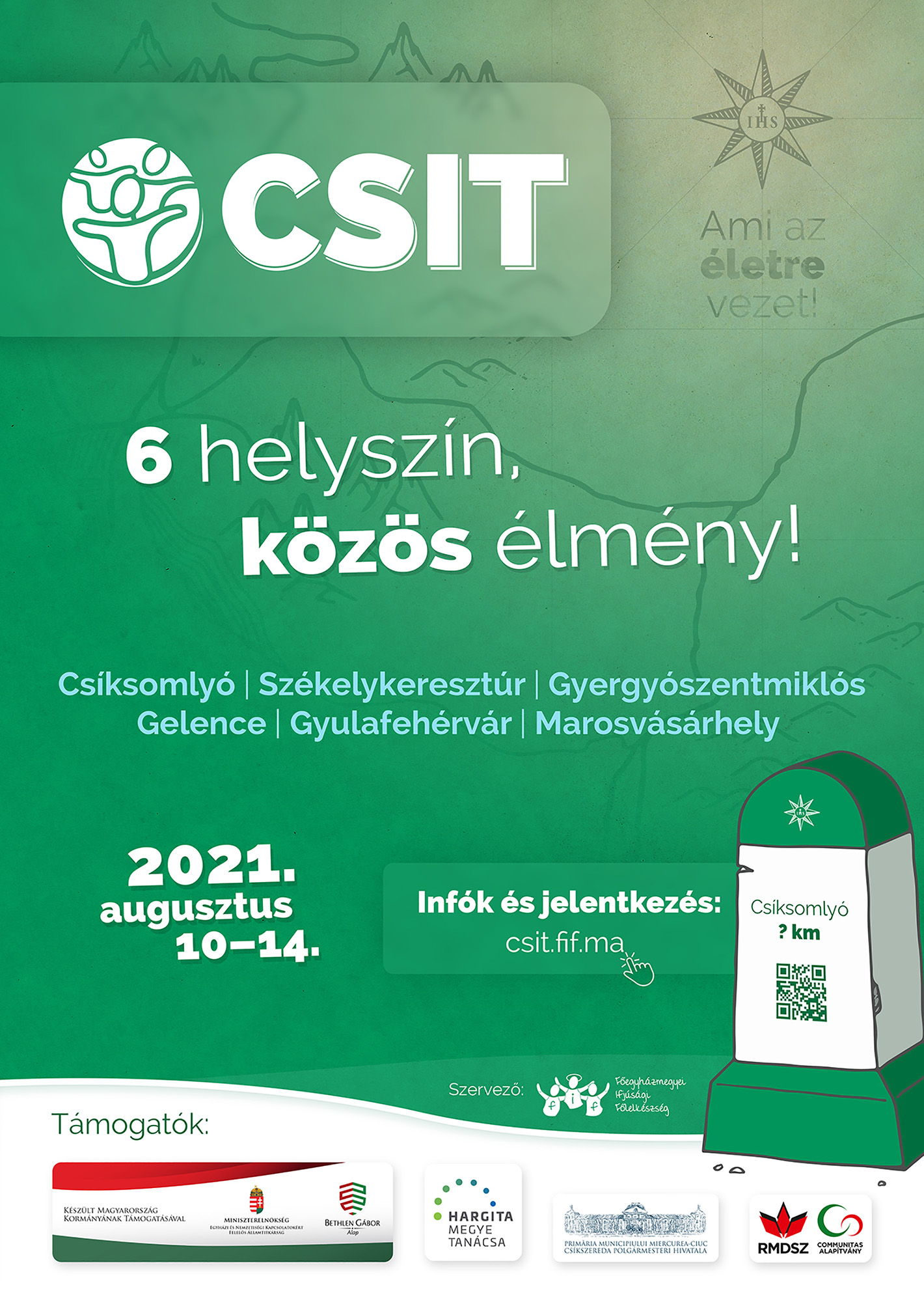 A 2021-es CSIT plakátja.